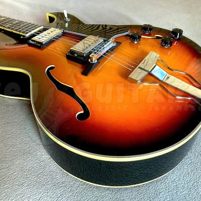 GUYATONE SG-58 - ES-175 - 1975 w/OHSC- 'PHATCAT' VINTAGE JAPAN FULL-BODY image 7