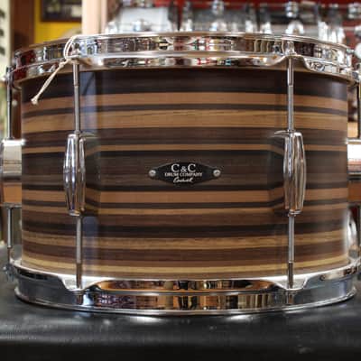 C&C Drum Company Player Date II Outfit in Brown Oyster 14x22 8x12 15x16 image 12