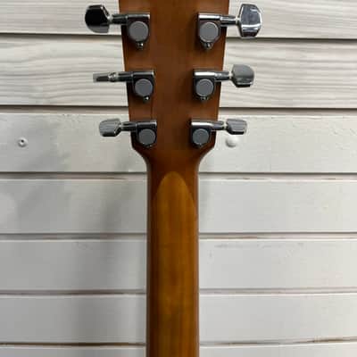 Rare American Acoustech ESVL-1 Natural Acoustic Guitar with Hard Case [Left Handed] image 9