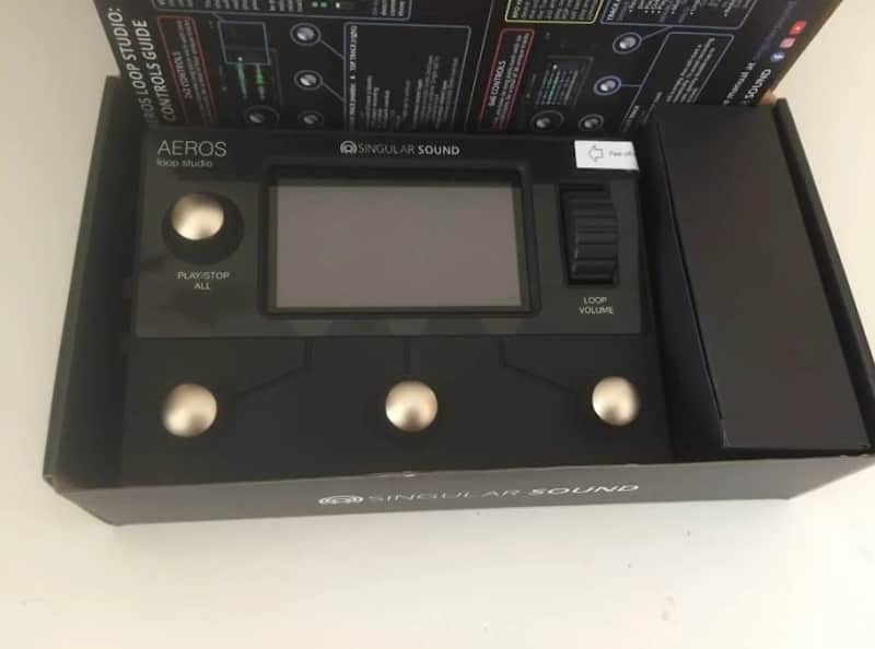 Singular Sound Aeros Loop Studio Stereo Looper Pedal w/ Original box & paperwork image 1