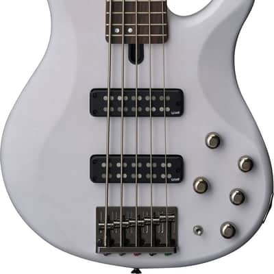 Yamaha TRBX505 5-String Bass Guitar, Rosewood Fingerboard, Translucent White image 1