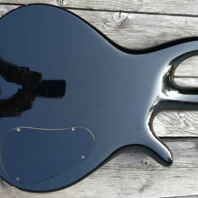 Lefty 1980s J. K. Lado & Co. Solo 4 black w/ original Clydesdale case - handmade in Canada image 8