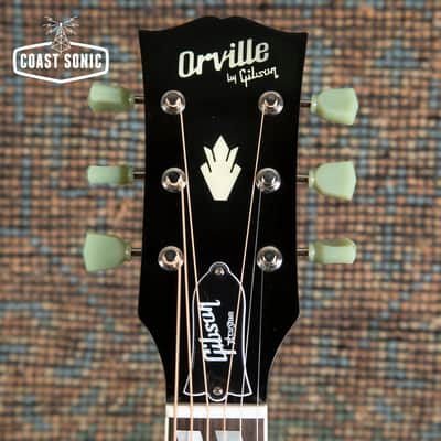 1993 Orville by Gibson Hummingbird Cherry Sunburst made in Japan with Hard Case image 11