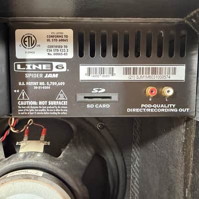 Line 6 Spider Jam 75W 1x12 Modeling Guitar Combo Amp Celestion 2008-2013 image 11