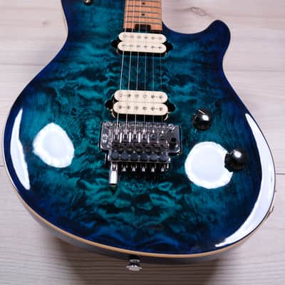EVH Wolfgang Special QM, Baked Maple Fingerboard, Chlorine Burst image 5