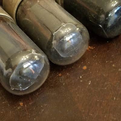 Raytheon etc. ONE (1) 6V6GT Beam Power AT1000 TESTED Vacuum Tubes greyglass metal base 6V6 Audio 1940-1946 image 6