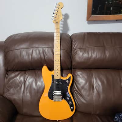 Fender Duo Sonic, modded, 2016 - Capri Orange image 1