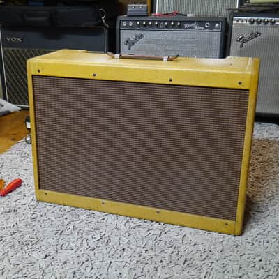 Fender Low Power Tweed Twin 5E8-A 2x12 TAD Tube Amp with Jensen AlNiCo5 Speakers image 1