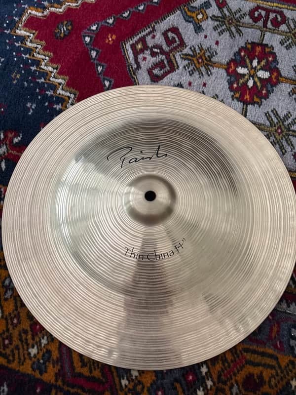Paiste 14" Signature Thin China Cymbal 1989 - 2006 - Traditional image 1