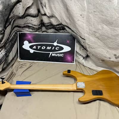 Guild USA SB-602 SB602 Pilot Bass 4-String with Case 1987 Natural image 14