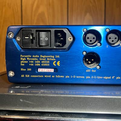 Focusrite Blue 260 Digital to Analog Mastering Converter image 6