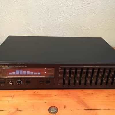 Amazing Pioneer SG-50 Stereo Graphic Equalizer Spectrum Analyzer Microphone Audiophile Vintage image 5