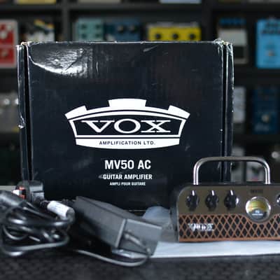 Vox MV50 AC 50-Watt Guitar Amp Head 2017 - Present - Black / Silver image 9