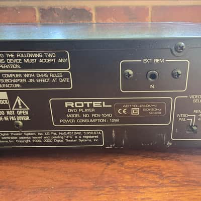 Rotel RDV-1040 2000s or 2010s - Black image 25