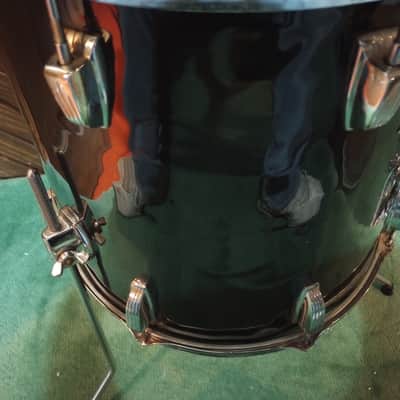 Ludwig 16x16 Floor Tom 1970's - Black Wrap image 4