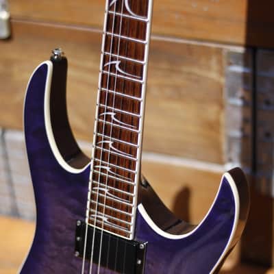 Ibanez RGA72QM-TLB Transparent Lavender Burst image 6