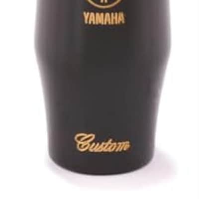 Yamaha 5CM alto saxophone mouthpiece; hard rubber; Yamaha Custom image 2