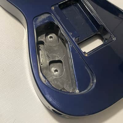 2006 Made in Japan Jackson DK2 Dinky Candy Blue Guitar Body Floyd Ready image 16
