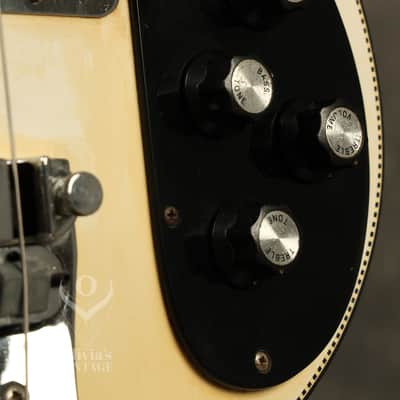 1979 Rickenbacker 4001 Bass White with RARE original CHECKERBOARD BINDING!!! image 7