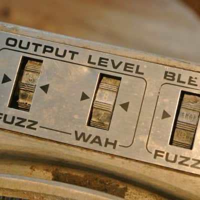 Vintage 1970's Fender Fuzz Wah Pedal- Metal, Works Great image 10
