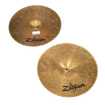Used Zildjian Kerope Hi Hat Cymbals 14" - Very Good image 4