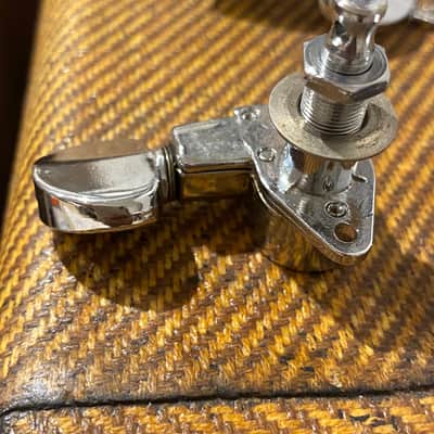 Set of vintage Pat Pend PAF USA Grover Rotomatic 102 1960s Chrome 3+3 w hardware Martin D-18 D-28 image 4