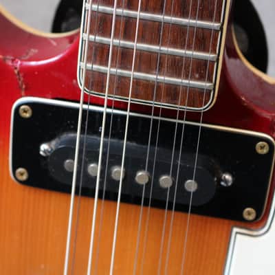 . Rickenbacker COPY Japan 1970's Sunburst image 3