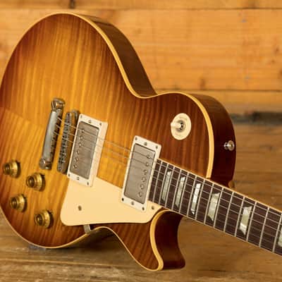 Gibson Custom Murphy Lab '59 Les Paul HP Top Royal Tea Burst Ultra Light Aged image 5