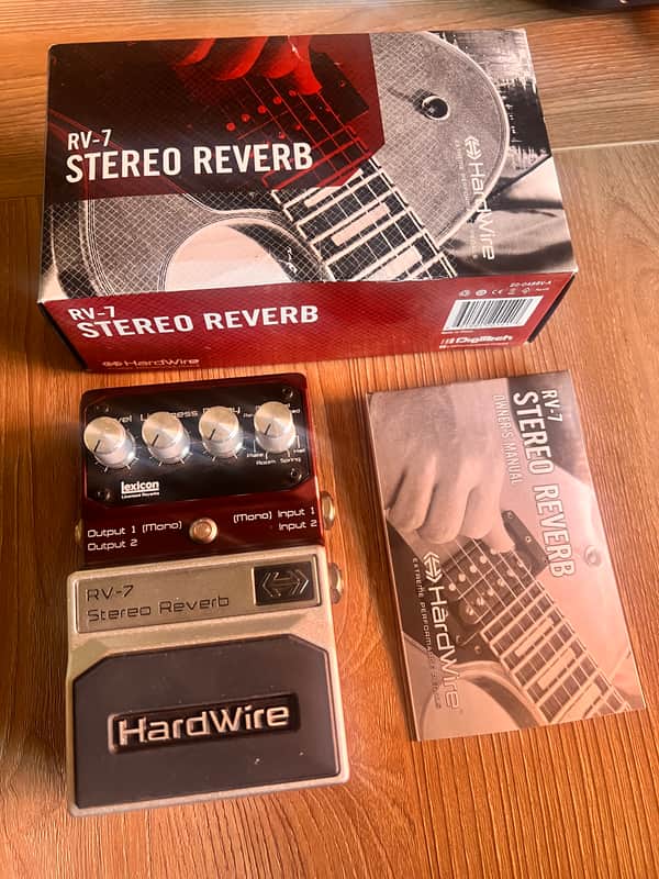 DigiTech Hardwire RV-7 Stereo Reverb