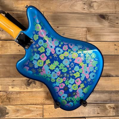 Fender MIJ Traditional '60s Jazzmaster - 2018 Blue Flower w/HSC image 14