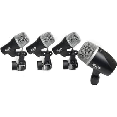 CAD Audio Stage4 4-Piece Drum Mic Pack - Includes Kick Mic, Snare Mic and 2 Tom Mics image 1