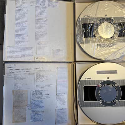 TDK LX 35/180 10.5" 1/4" 3600sq ft recording tape on metal reel image 3