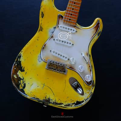 Fender Stratocaster 50th Anniversary Yellow Heavy Aged Relic (RARE) image 13