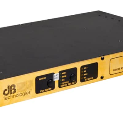 Frank Zappa's dB Technologies (Lavry Gold) DA924 - High Resolution Digital to Analog Converter image 10