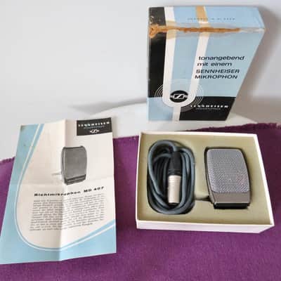 Sennheiser MD 407 Microphone ( 409 capsule ) image 1