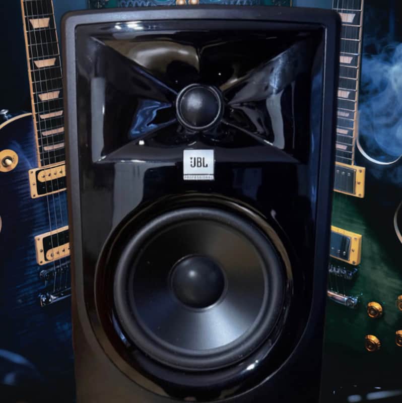 JBL 305P MkII 2-Way 5" Active Nearfield Studio Monitor (Single) 2010s - Black image 1