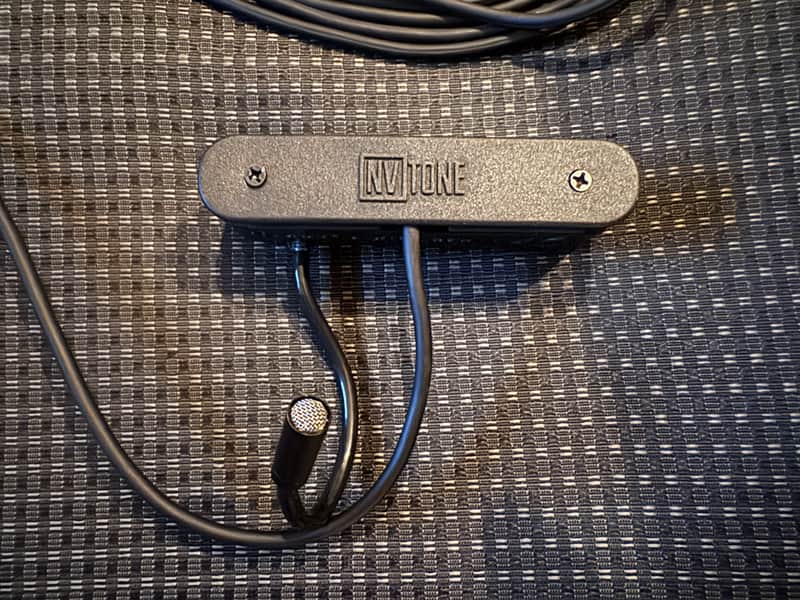 NV Tone Swan external Acoustic Guitar Pickup 2025 Black
