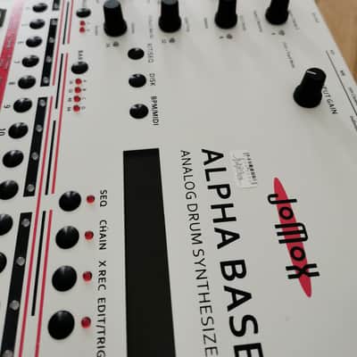 JoMox Alpha Base Analog Drum Synthesizer 2017 - Present - White / Natural image 5