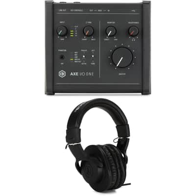 IK Multimedia AXE I/O ONE USB Guitar Audio Interface and Headphones image 1