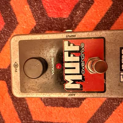 Electro-Harmonix Nano Muff Overdrive- Red / Grey image 6