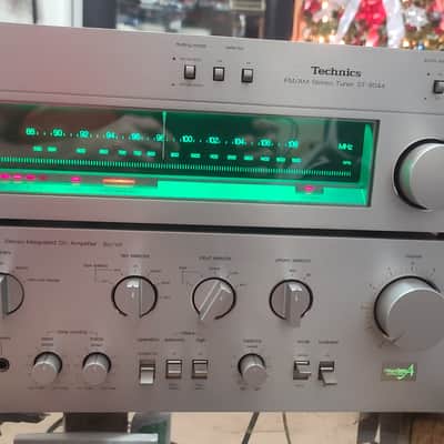 RARE A CLASS Technics SU V6 and ST 804 SERVICED SU 8044 70s - SILVER FACED image 2
