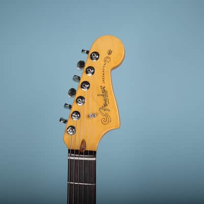Fender American Professional Classic Jazzmaster Metallic Teal Electric Guitar image 7
