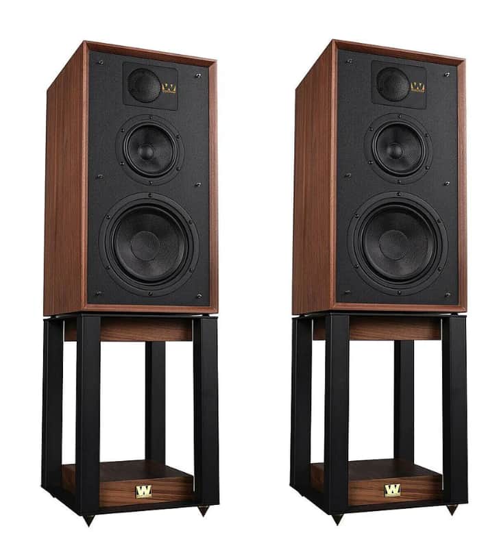 Diffusori Wharfedale Linton Heritage 85th anniversario (COPPIA-CON STAND ) (ESPOSIZIONE) image 1