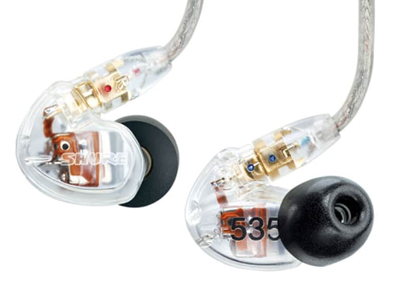 Shure SE535CL Triple High Def Driver Earphone Clr image 1