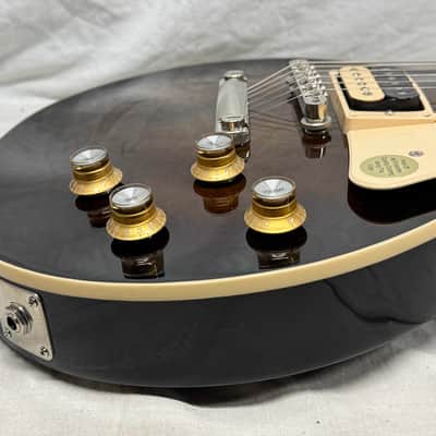 Gibson LPCSSW20KHNH3 Les Paul Classic Guitar with Case 2022 - Smokehouse Burst image 19
