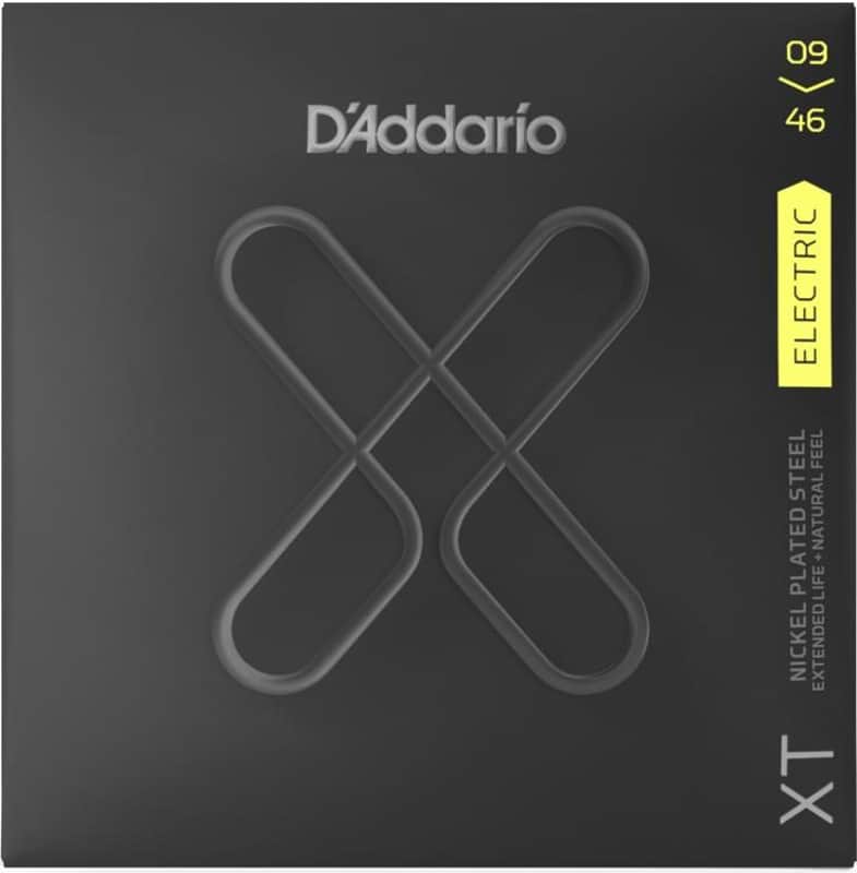 D'Addario XTE0946 XT Electric Nickel Plated Steel, Super Light Top/Regular Bottom, 09-46 2019 image 1