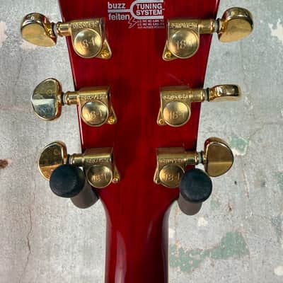 Washburn CT-2QCS Electric Guitar w/OHSC - Flamed Cherry Burst #1883 image 9