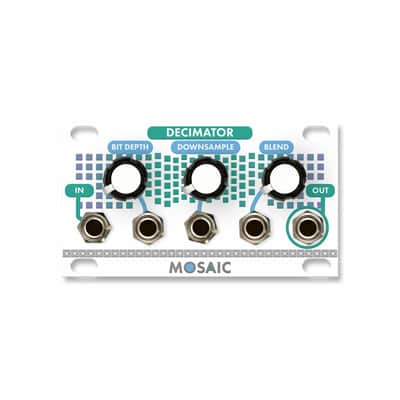 Mosaic 1U Decimator (White) [Three Wave Music] image 2