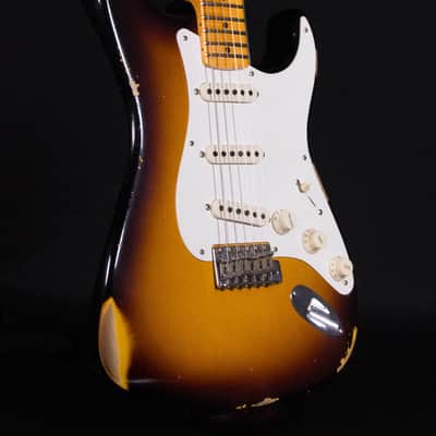 Fender Custom Shop LTD '57 Stratocaster, Relic, Wide Fade 2-Color Sunburst image 4