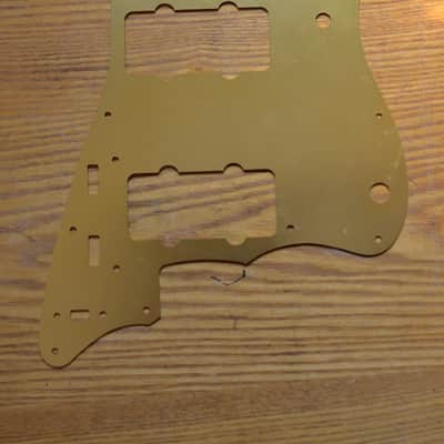 All Parts Gold Anodized Aluminum Jazzmaster Pickguard  Gold image 3